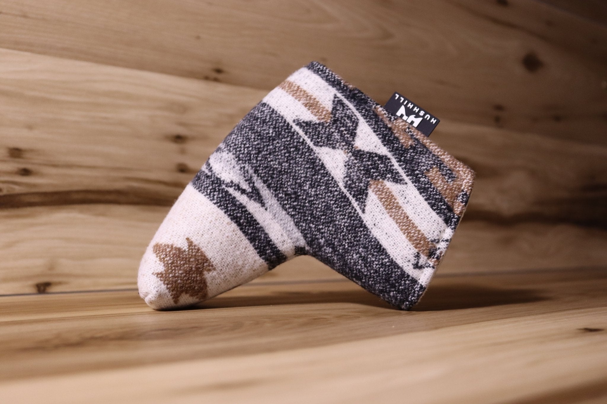 Coyote Shadow blade putter cover magnetic closure handmade USA HUSHHILL