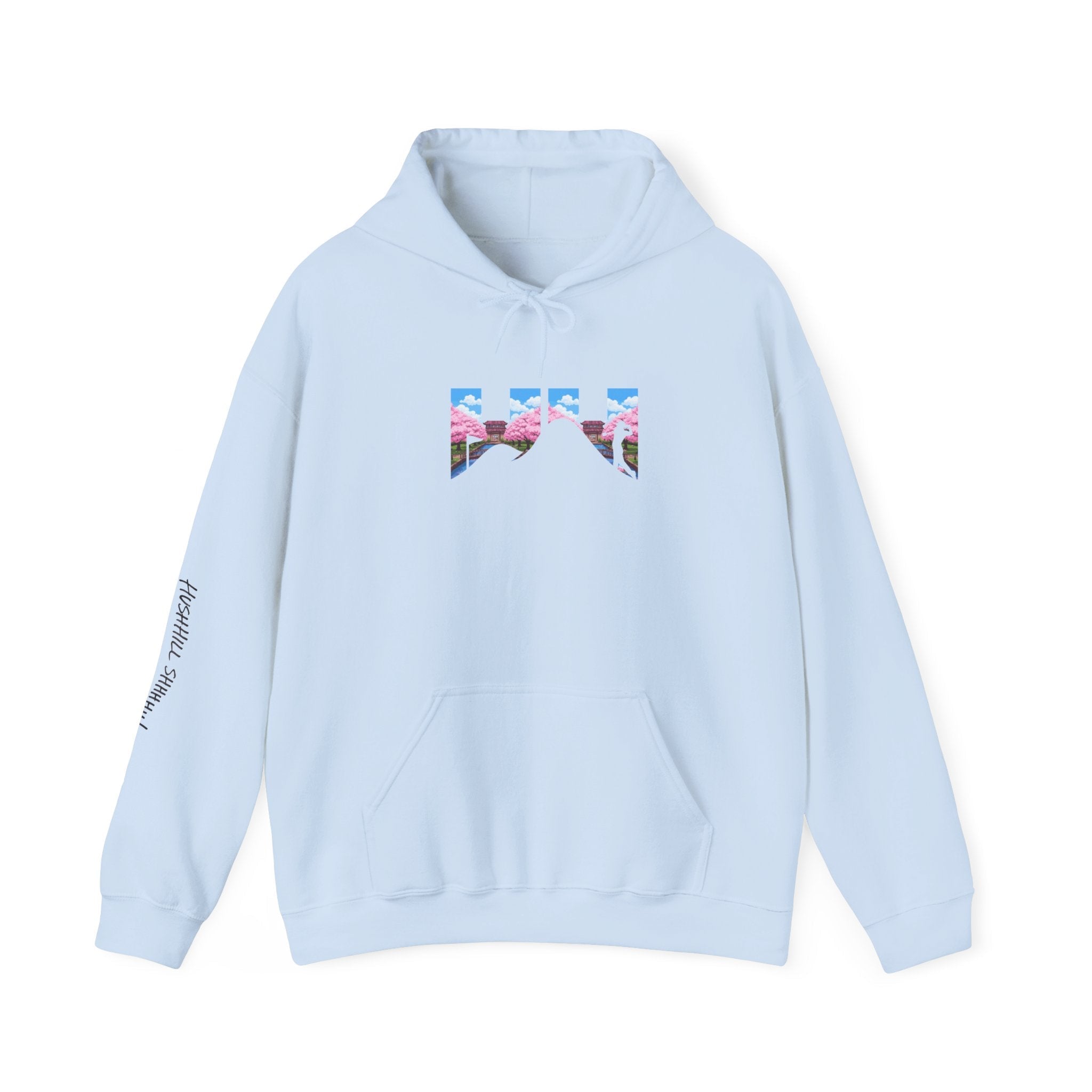 Hushhill | Botanical Hoodie — Blossom Fairway Logo Pullover - Hushhill
