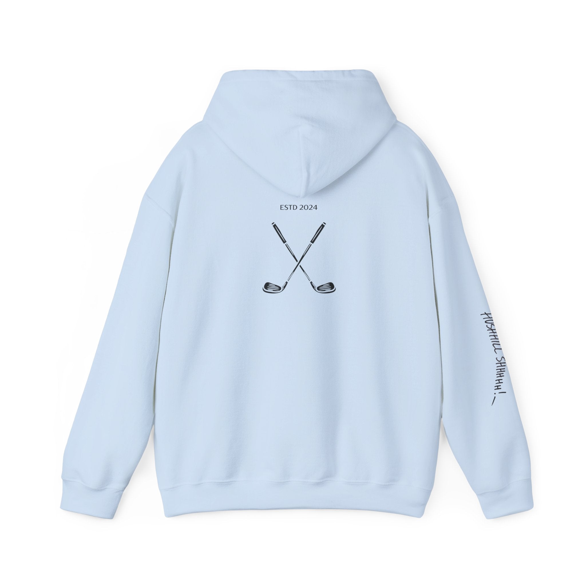 Hushhill | Botanical Hoodie — Blossom Fairway Logo Pullover - Hushhill