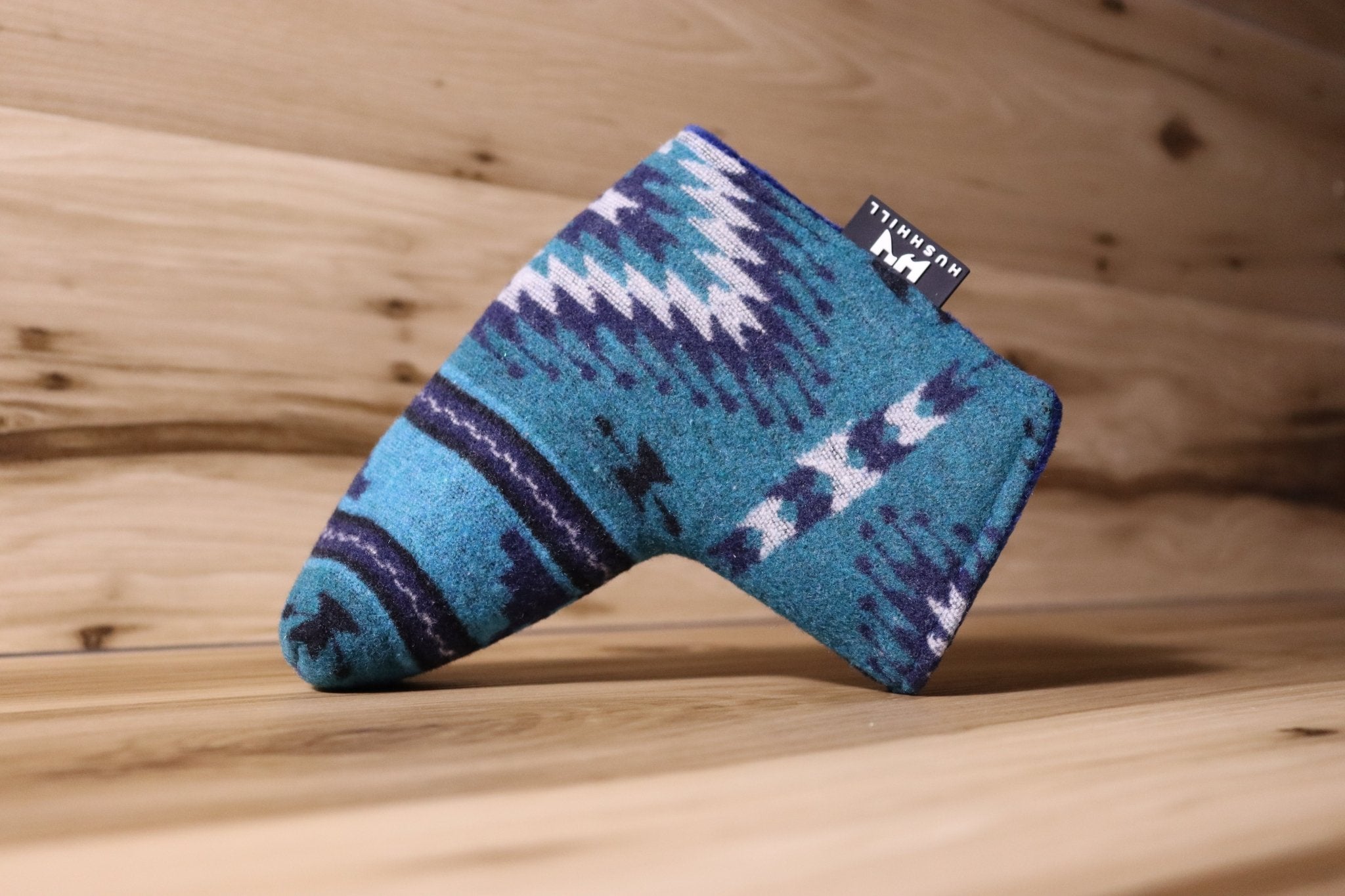 Azule blade putter cover magnetic closure southwestern handmade USA HUSHHILL