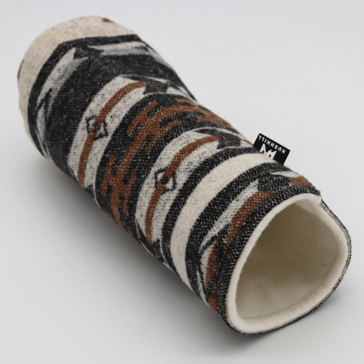 Coyote Shadow golf headcover detail HUSHHILL handmade Texas