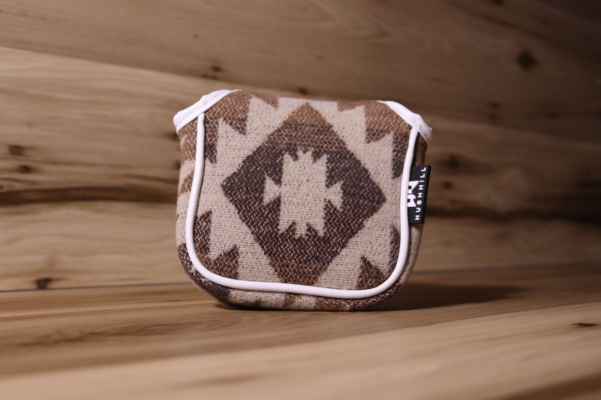 Dune mallet putter cover magnetic closure southwestern handmade USA HUSHHILL
