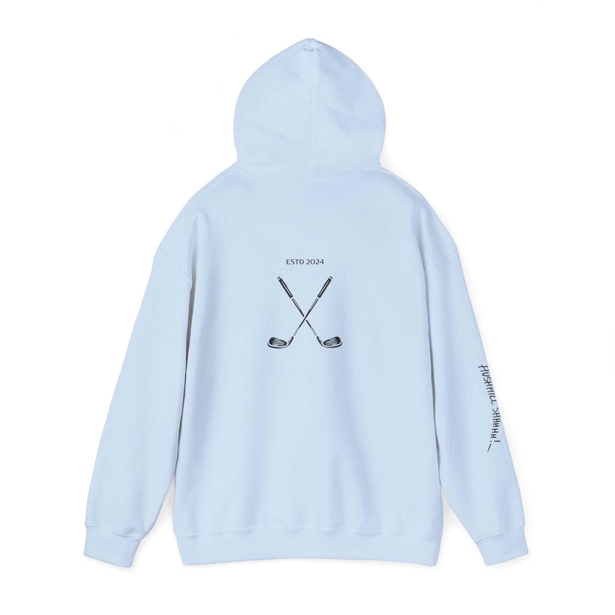 Hushhill | Botanical Hoodie — Blossom Fairway Logo Pullover - Hushhill