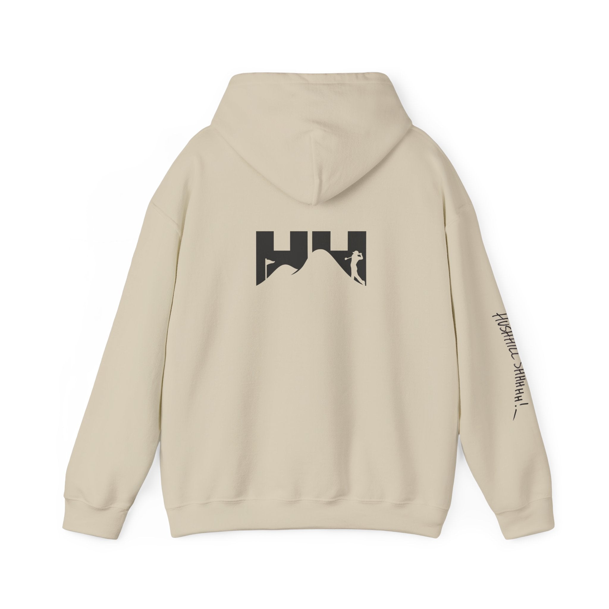 Hushhill | Simple Logo - Tan Hoodie - Hushhill