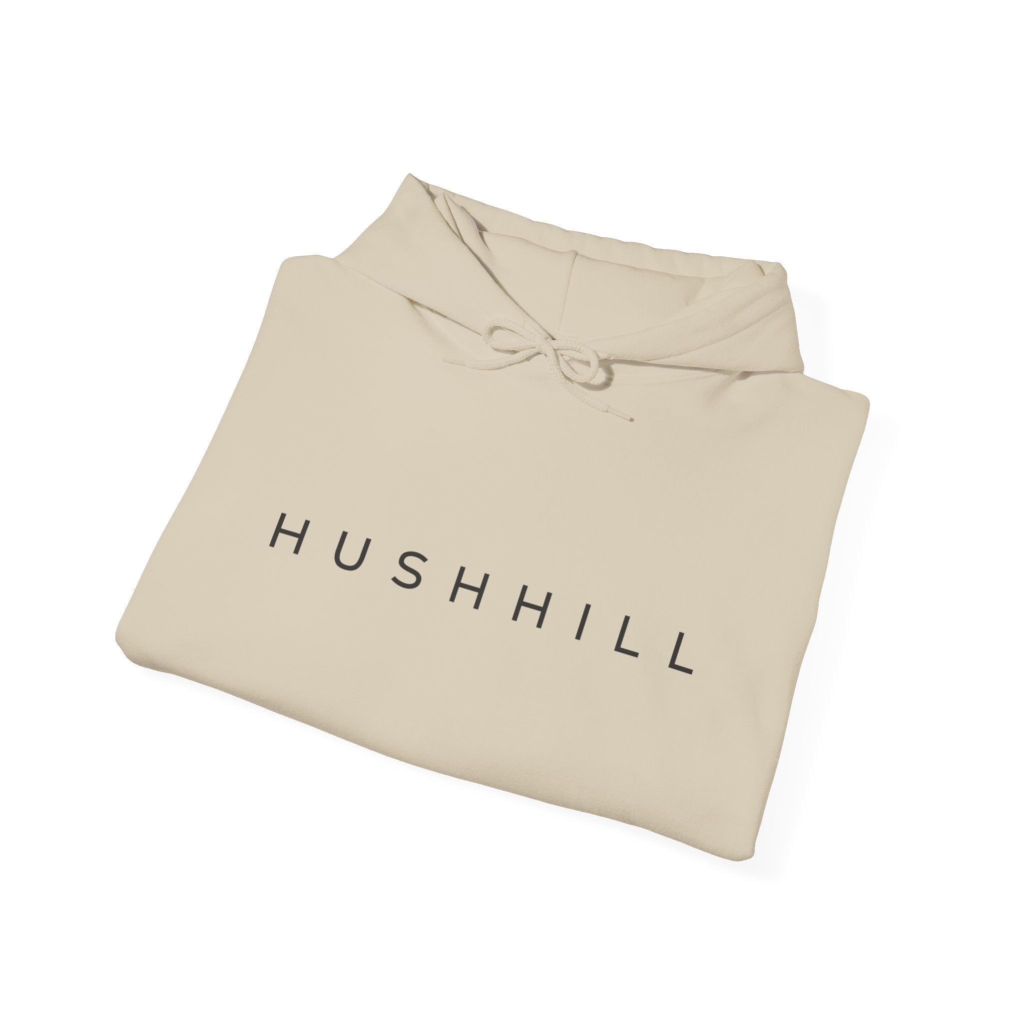 Hushhill | Simple Logo - Tan Hoodie - Hushhill