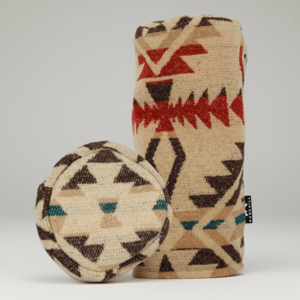 Pueblo golf headcover southwestern aztec handmade USA HUSHHILL driver fairway hybrid
