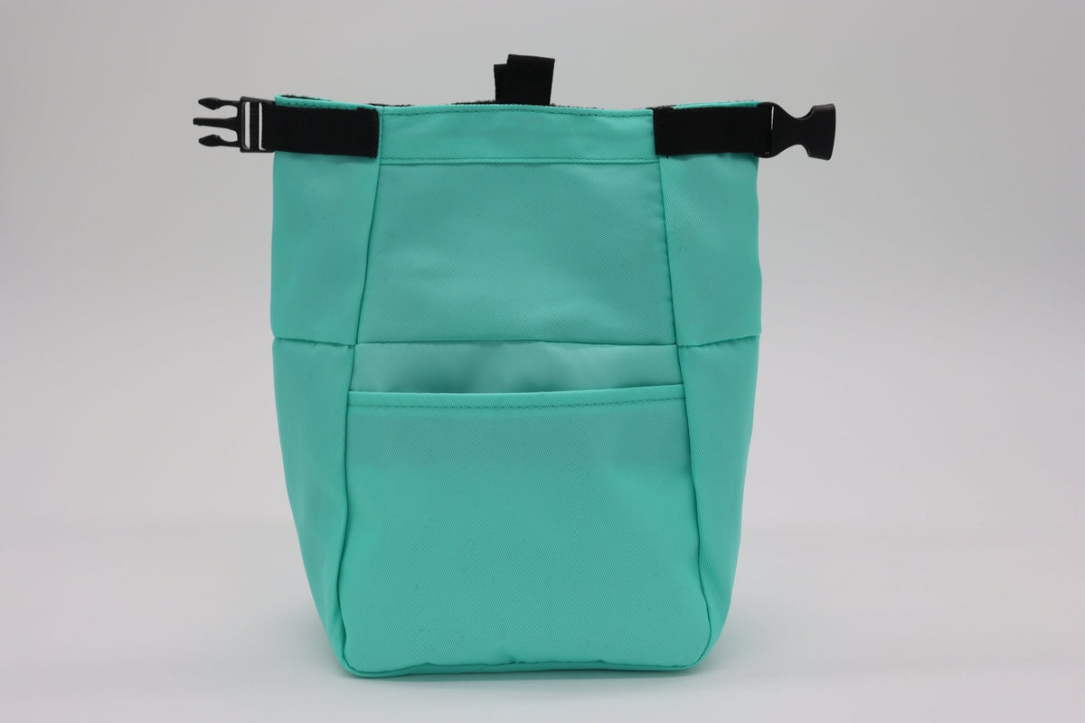 Stoke Boulder Chalk Bag Aqua Blue - Hushhill